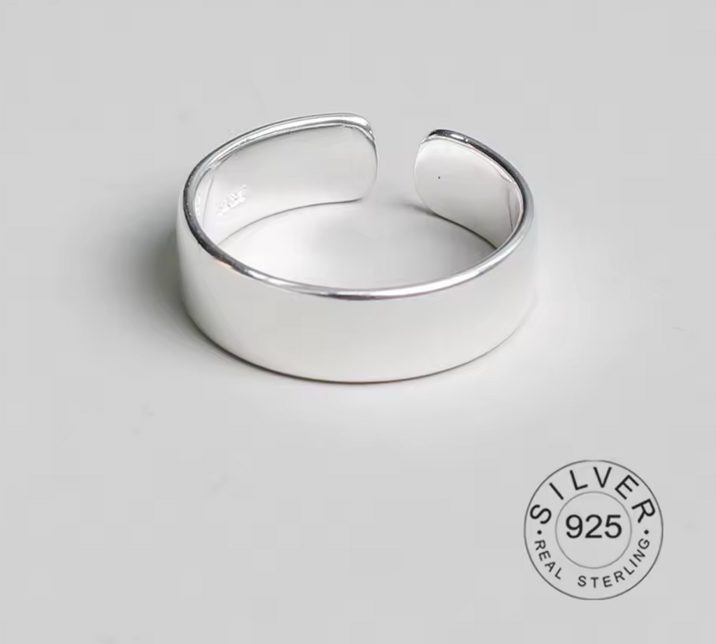 925 Sterling Silver Adjustable Antique Ring