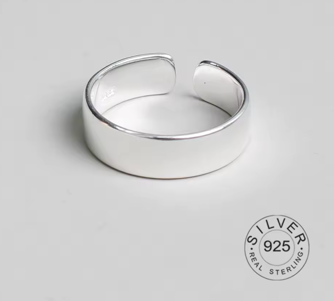 925 Sterling Silver Adjustable Antique Ring