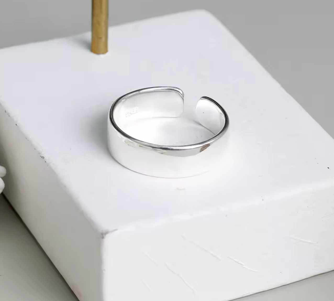925 Sterling Silver Adjustable Antique Ring