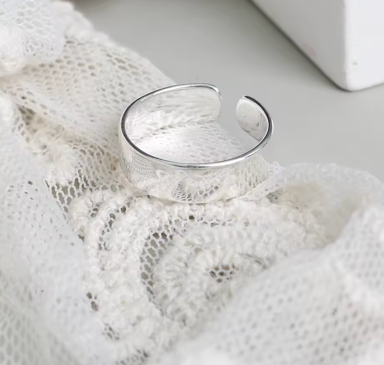 925 Sterling Silver Adjustable Antique Ring