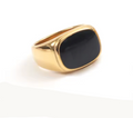 Vintage Chunky Square Shell Ring